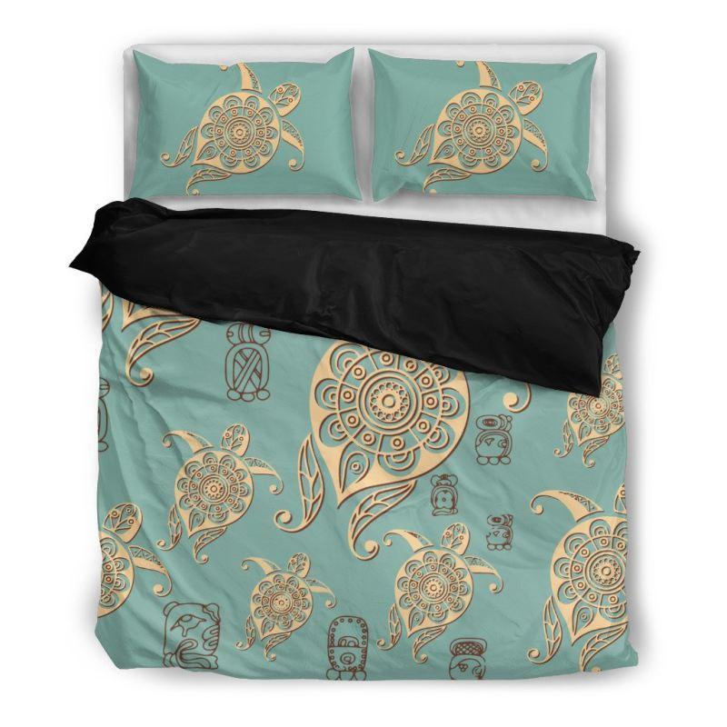 Honu Turtle Hawaiian 3D Customized Duvet Cover Bedding Sets