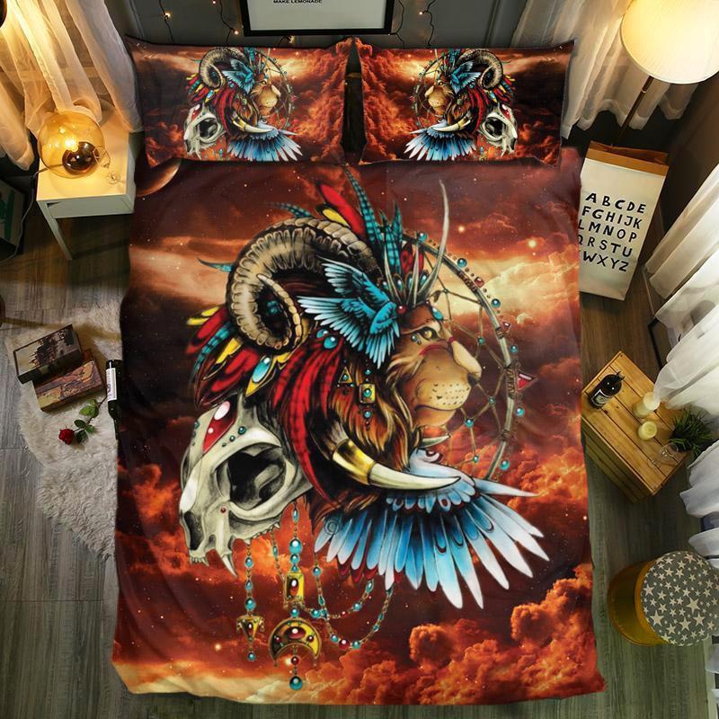 Horny Lion Dreamcatcher3D Customized Duvet Cover Bedding Sets