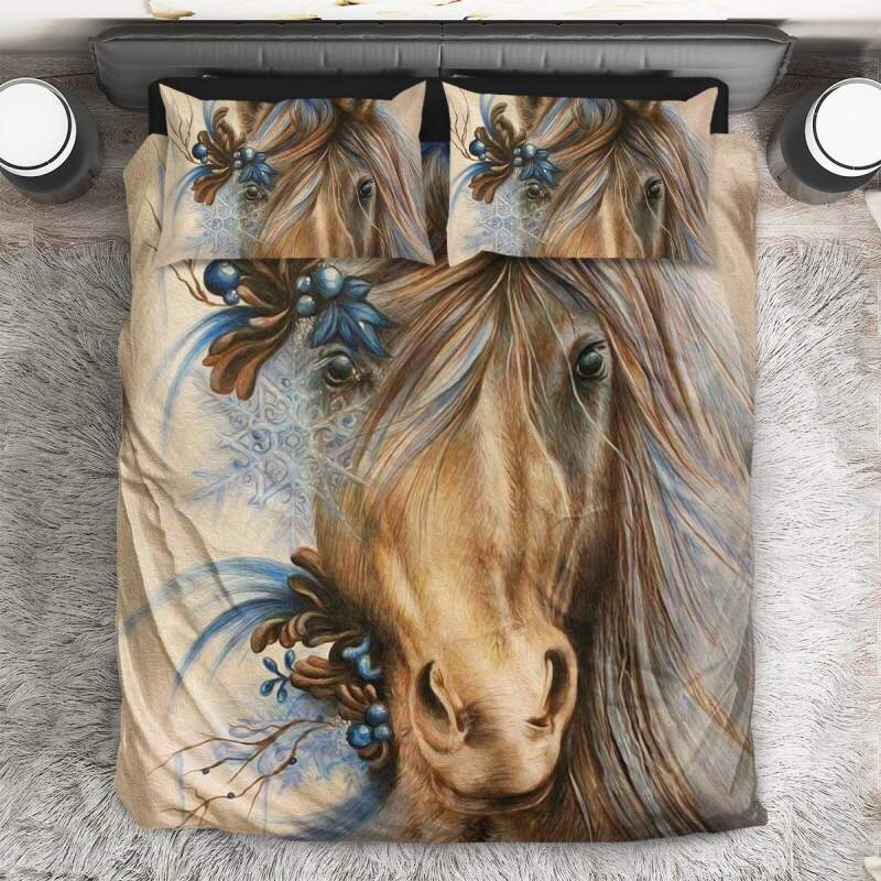 Horse 3D Print 3D Customized Duvet Cover Bedding Sets