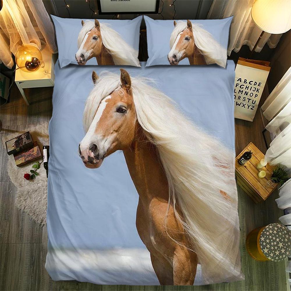 Horse Collection 0904203D Customized Duvet Cover Bedding Sets