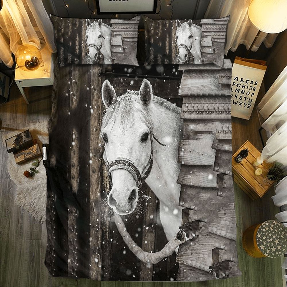 Horse Collection 0905103D Customized Duvet Cover Bedding Sets