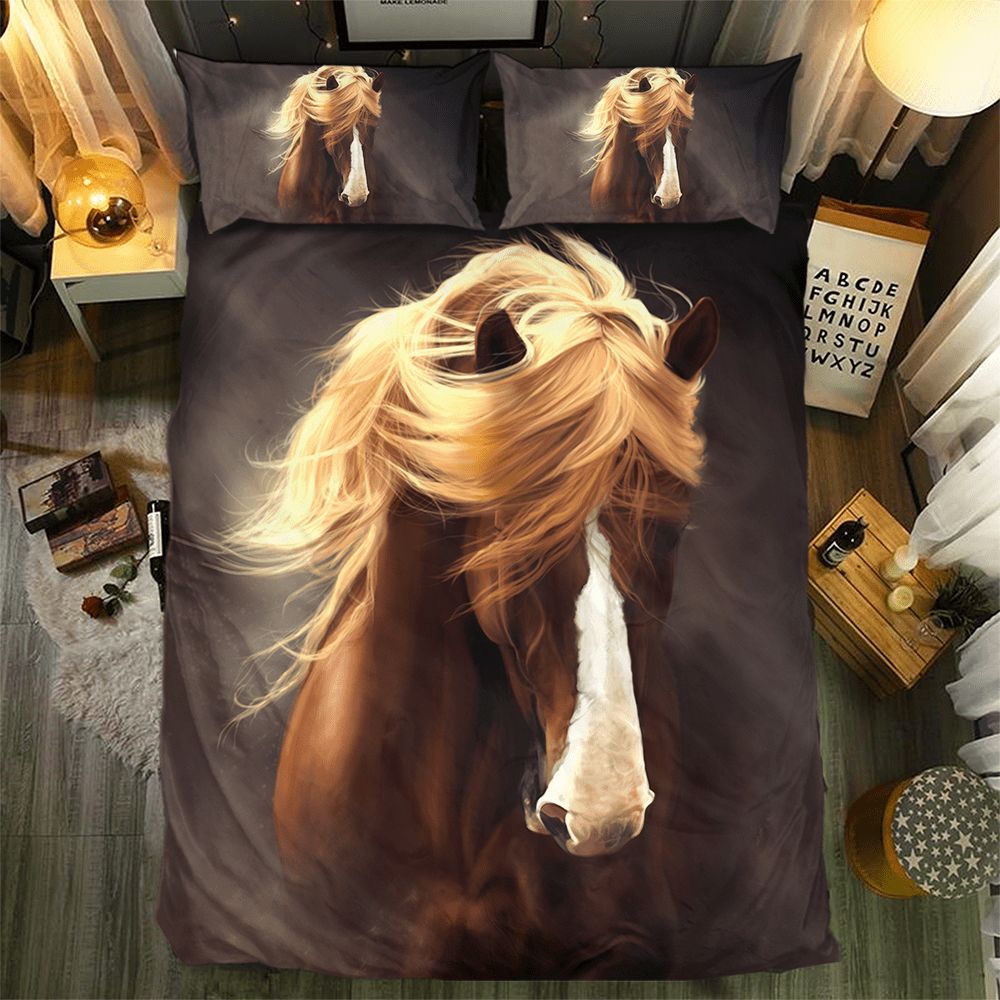 Horse Collection 0905183D Customized Duvet Cover Bedding Sets