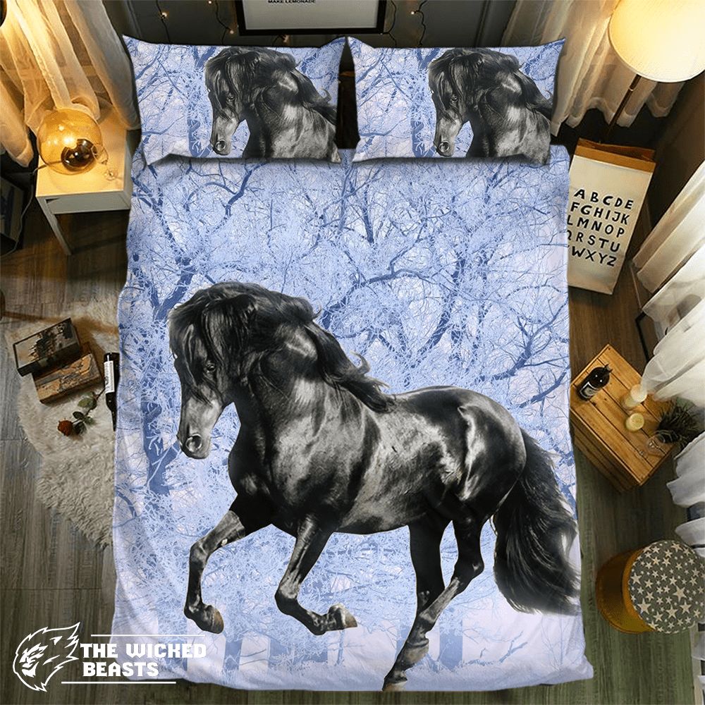 Horse Collection 091153D Customized Duvet Cover Bedding Sets