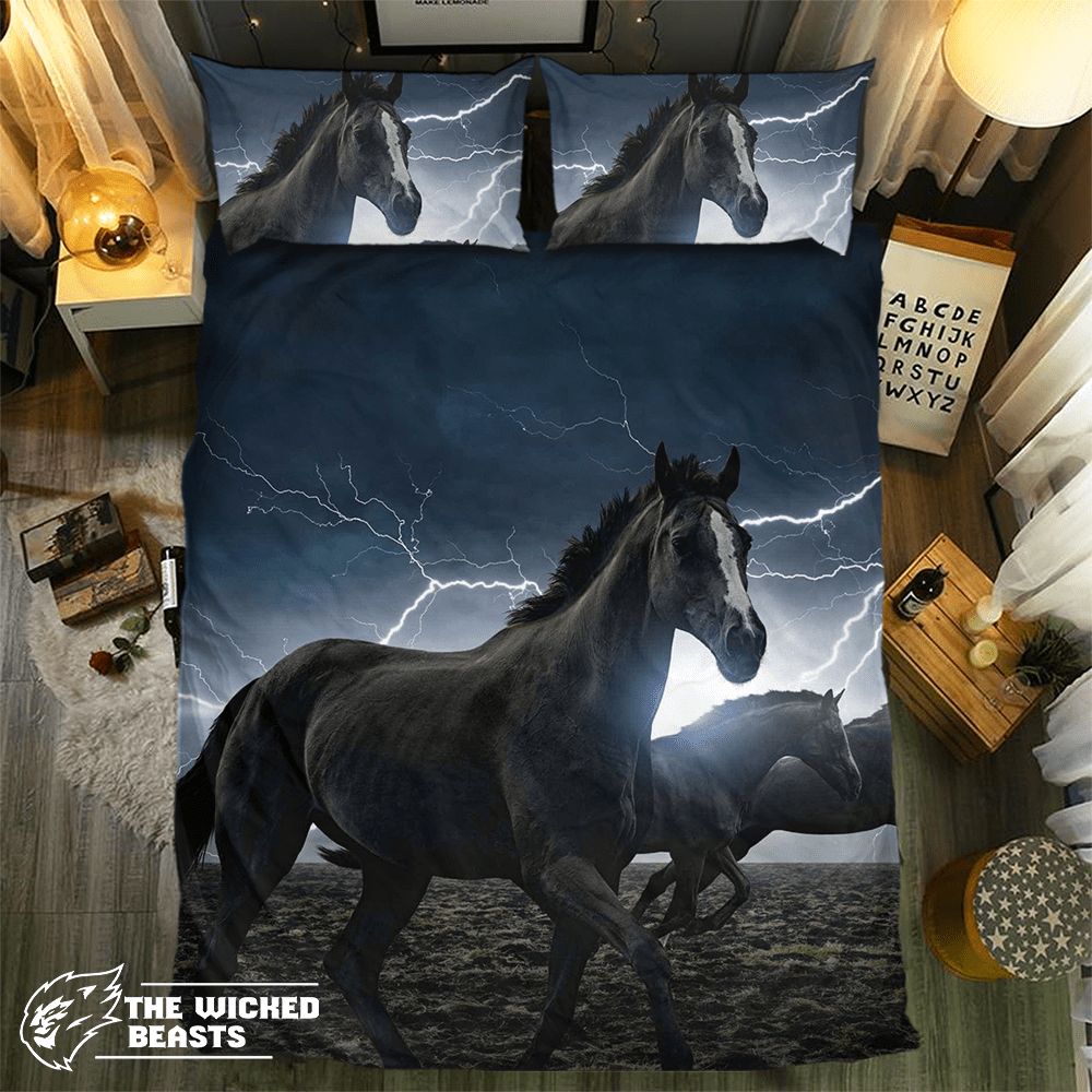 Horse Collection 091193D Customized Duvet Cover Bedding Sets
