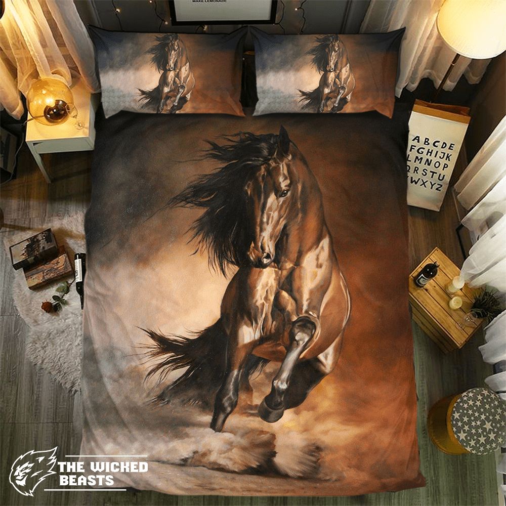Horse Collection 091533D Customized Duvet Cover Bedding Sets