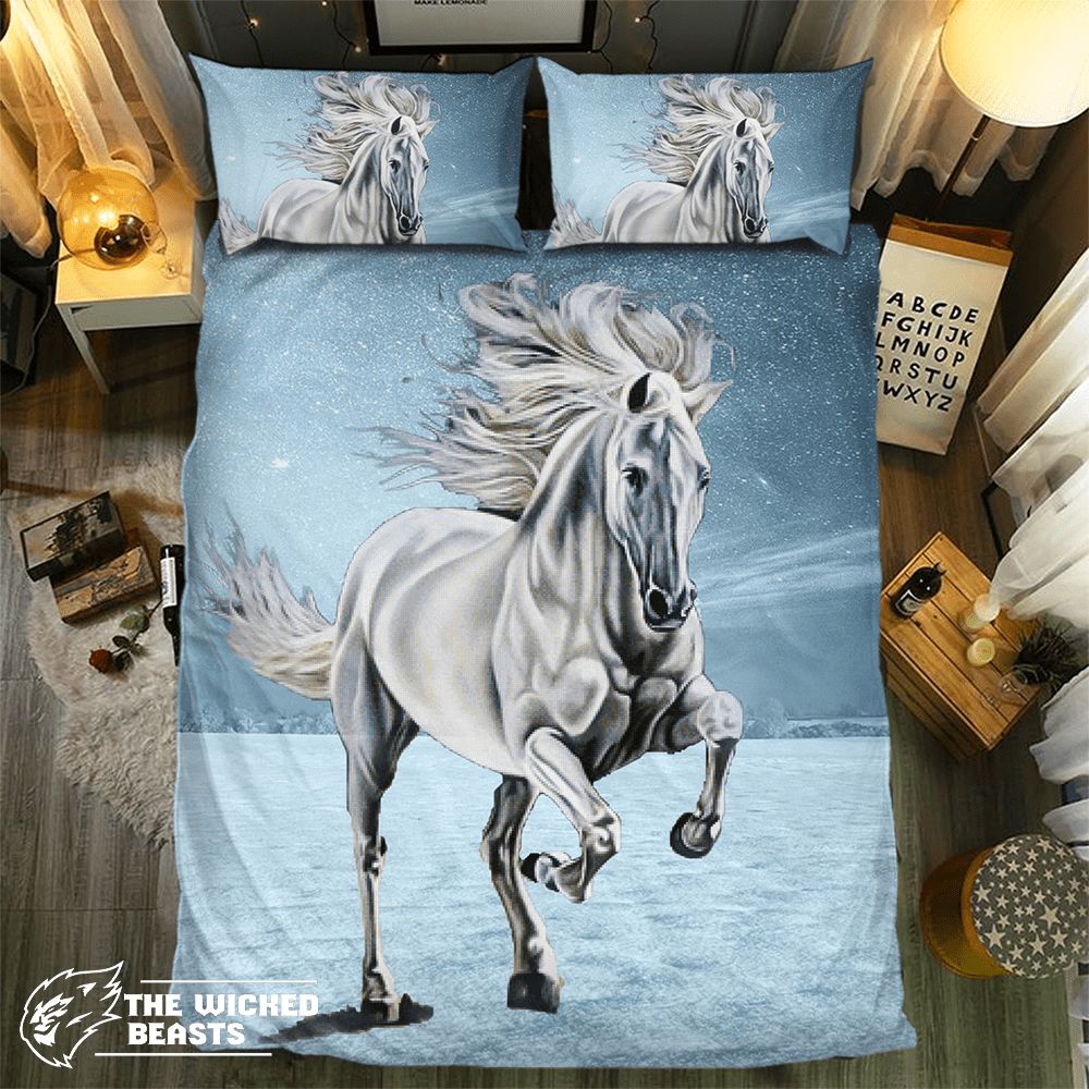Horse Collection 091553D Customized Duvet Cover Bedding Sets
