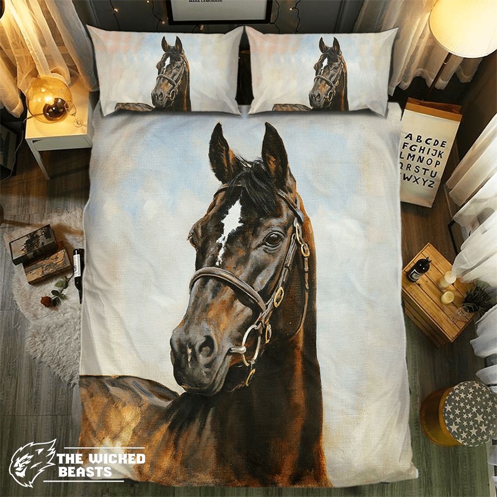 Horse Collection 091573D Customized Duvet Cover Bedding Sets