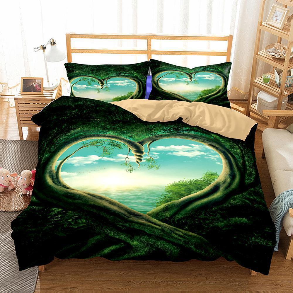 Household items Theme Dream Forest Digital Printing 3 Variousizess3D Customized Duvet Cover Bedding Sets