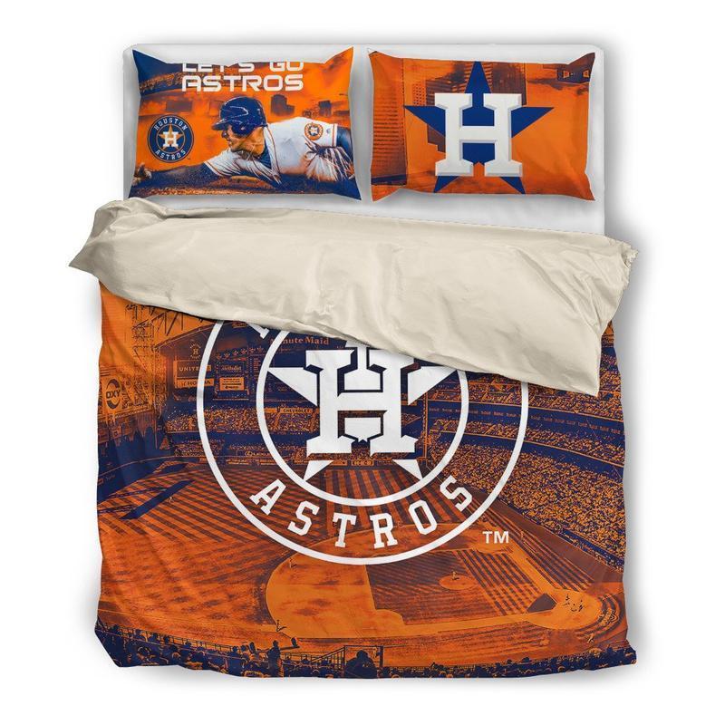 Houston Astros 3D Customized Duvet Cover Bedding Sets