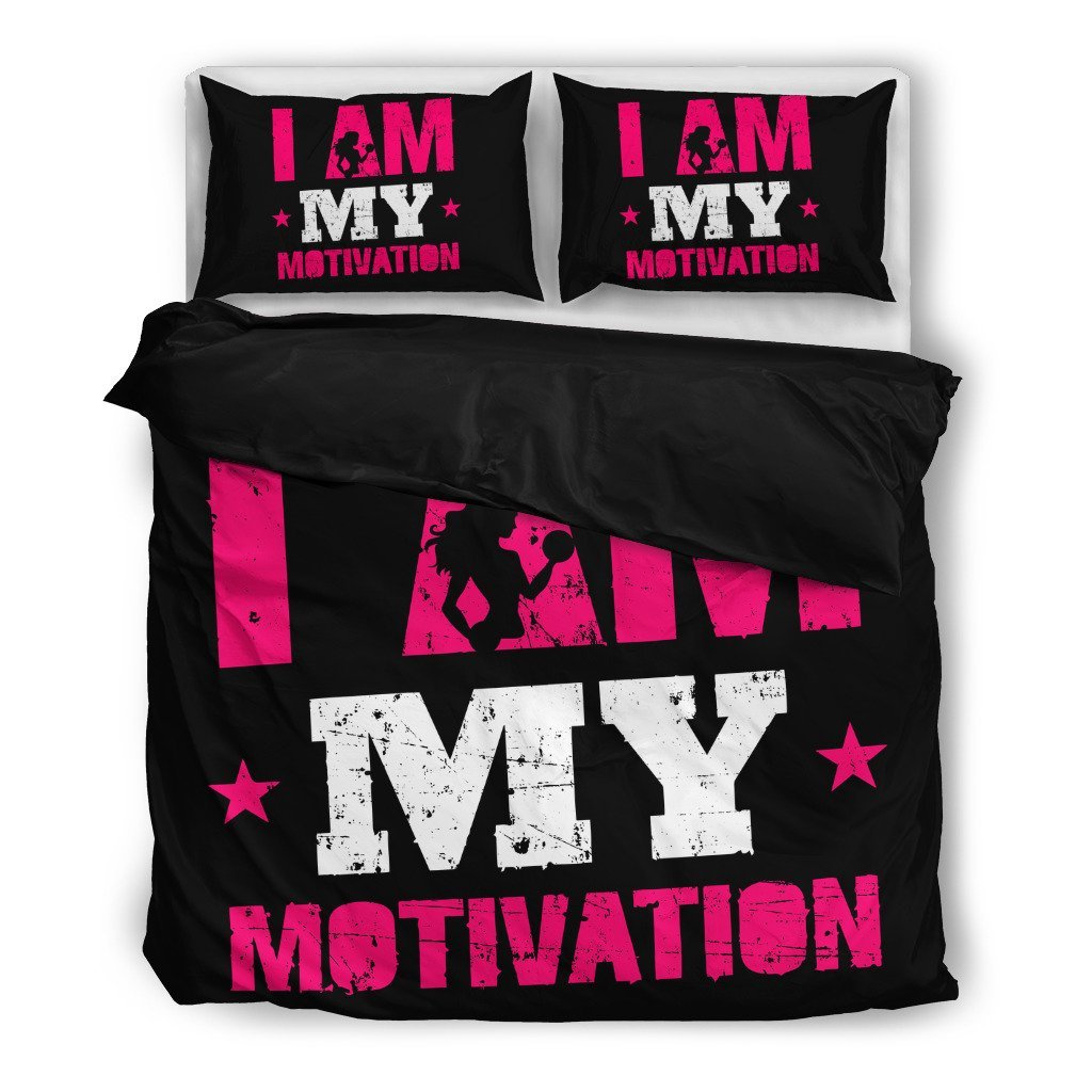 I Am My Motivation 3D Customized Duvet Cover Bedding Sets