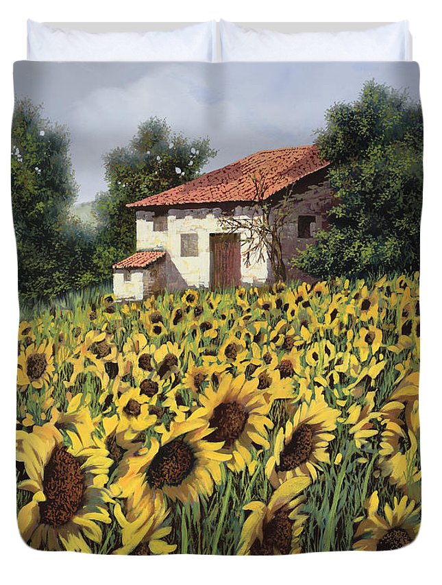 I Girasoli Nel Campo 3D Customized Duvet Cover Bedding Sets