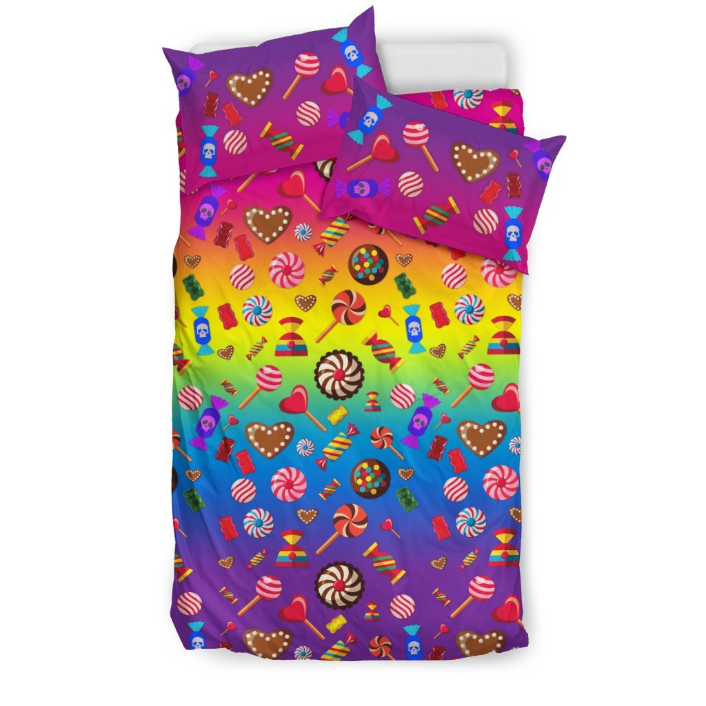 I Like Candy andkulls 3D Customized Duvet Cover Bedding Sets