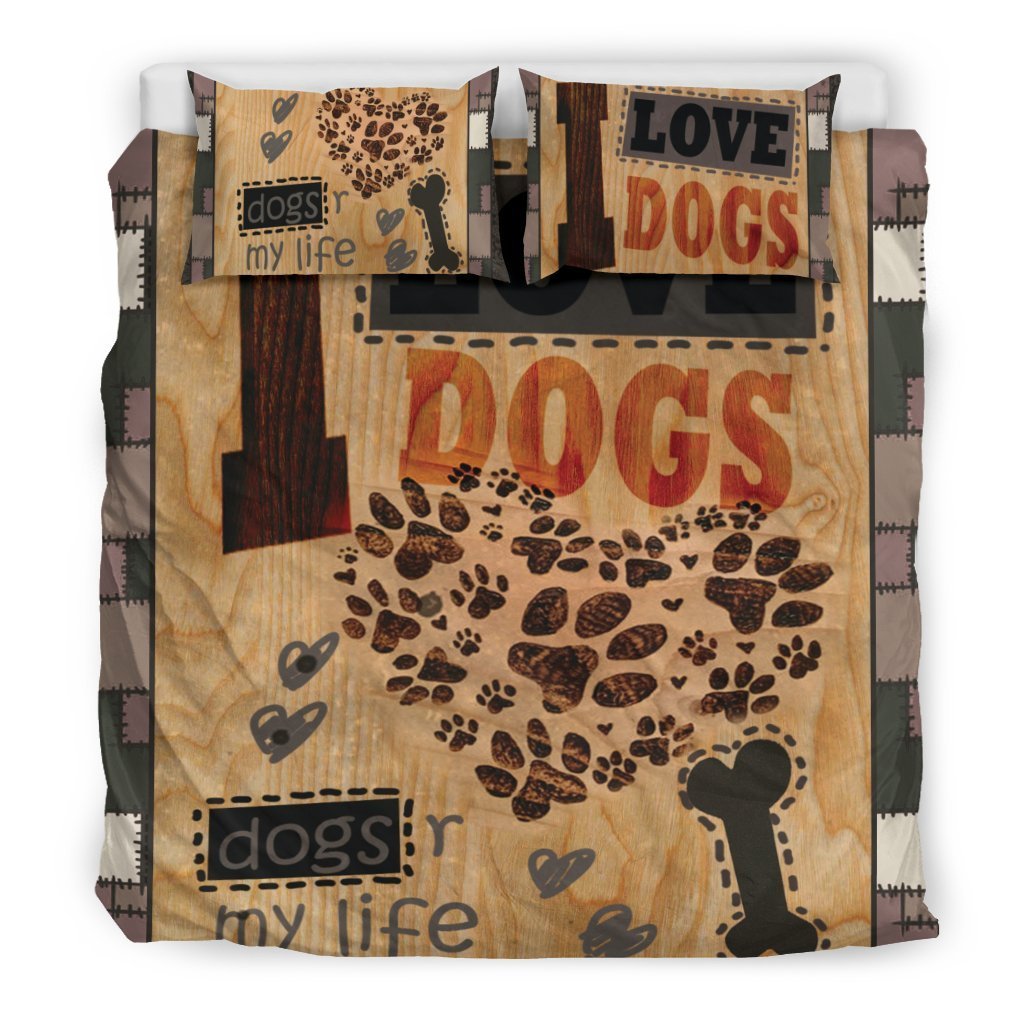 I Love Dogs Duvet – Bedding Set