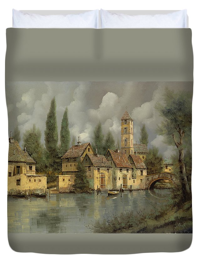 Il Borgo Sul Fiume 3D Customized Duvet Cover Bedding Sets