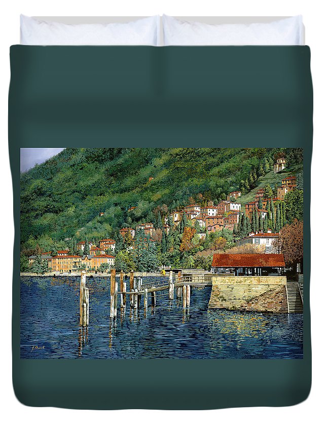 Il Porto Di Bellano 3D Customized Duvet Cover Bedding Sets
