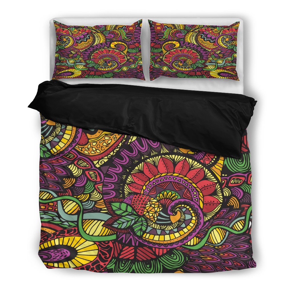 Indian Ethnic 3D Customized Duvet Cover Bedding Sets