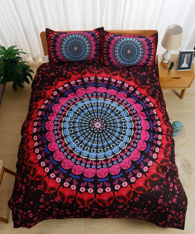 Indian Mandala 4 3D Customized Duvet Cover Bedding Sets