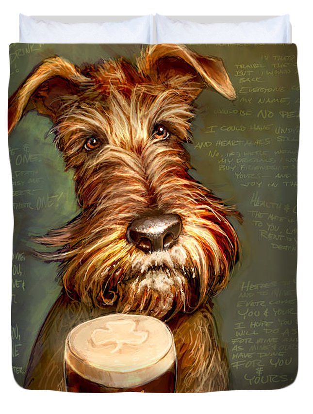 Irish Toast 3D Customized Duvet Cover Bedding Sets