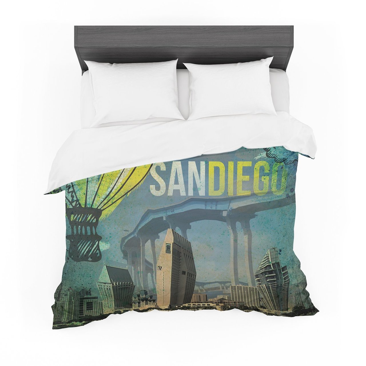 iRuz33 ‘San Diego’ Featherweight3D Customized Duvet Cover Bedding Sets