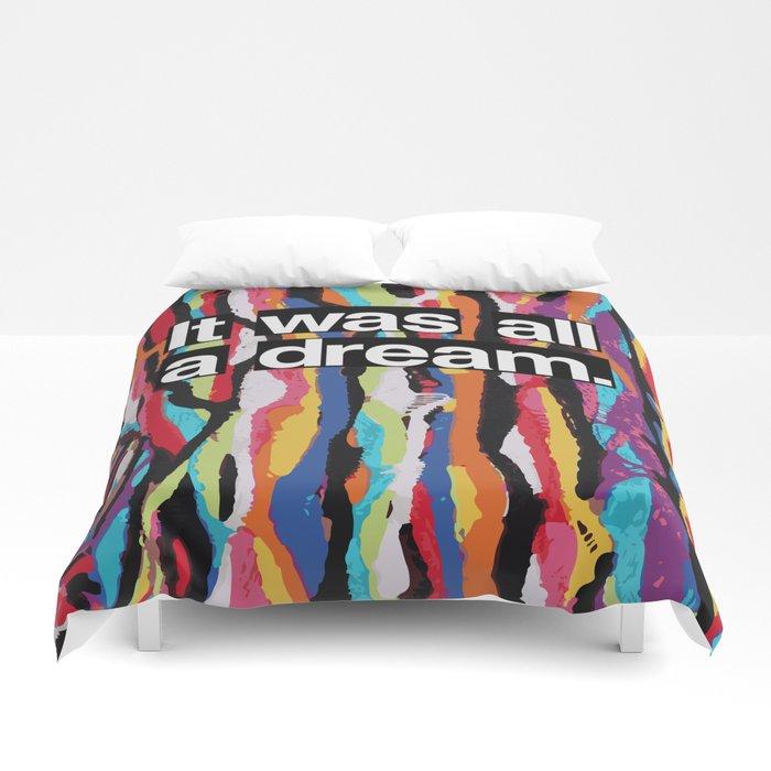 It Was All A Dream Biggie Smalls Inspired Hip Hop Design Duvet Cover