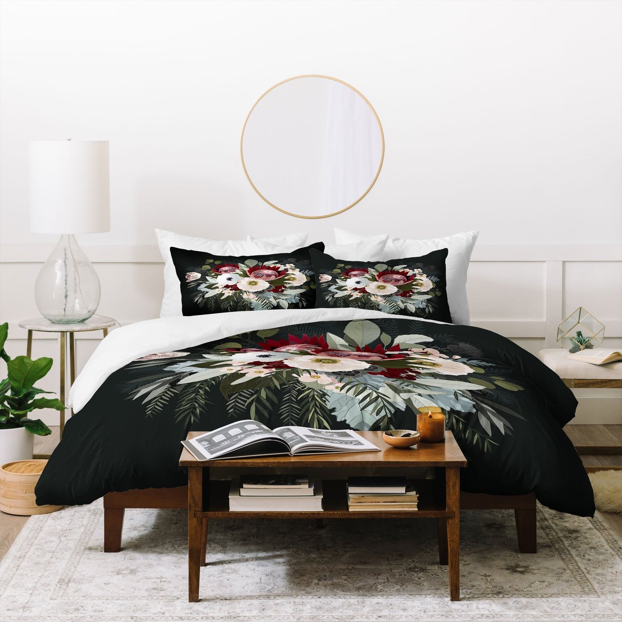 Iveta Abolina Adeline Moon Duvet Cover