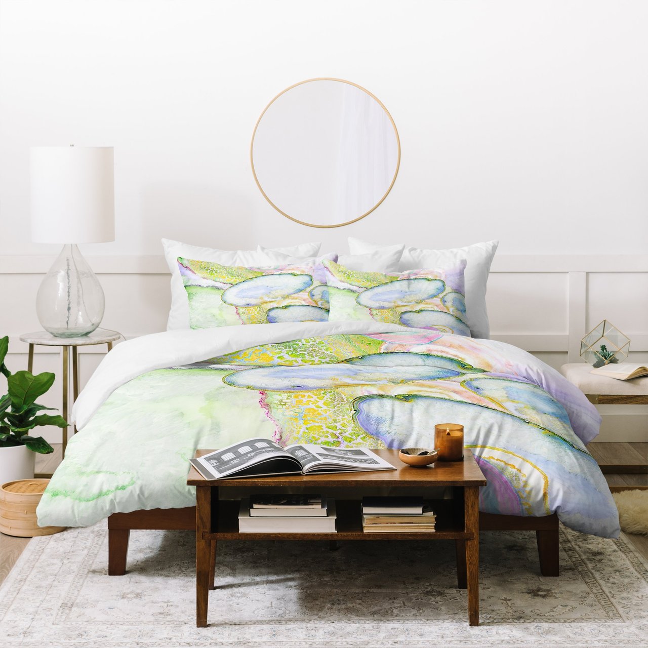 Iveta Abolina Agate Dreams I Duvet Cover