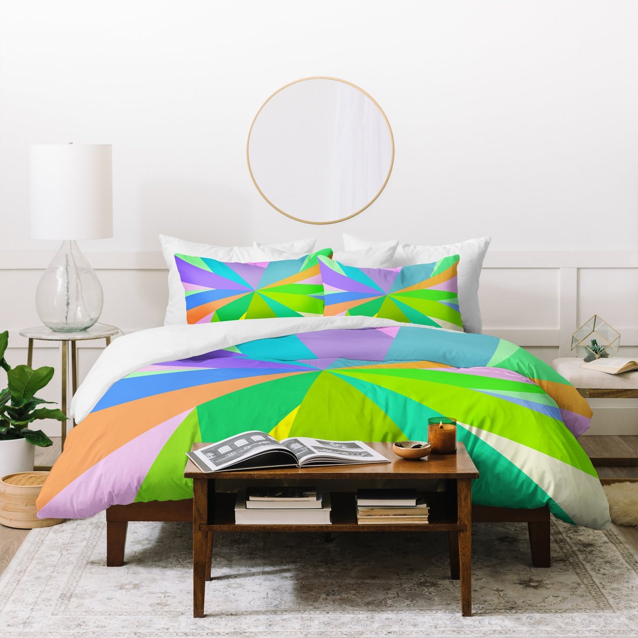 Iveta Abolina Aqua Park Duvet Cover