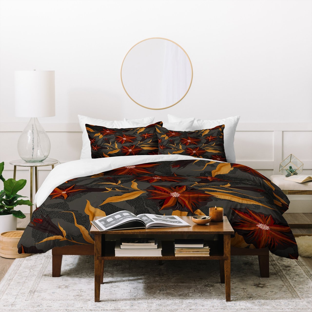 Iveta Abolina Bertadene Garden III Duvet Cover