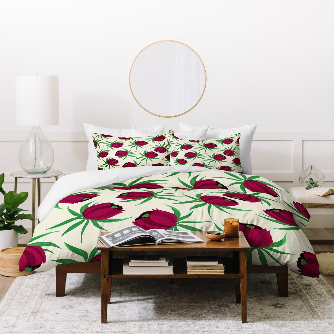 Iveta Abolina Briar Garden Duvet Cover