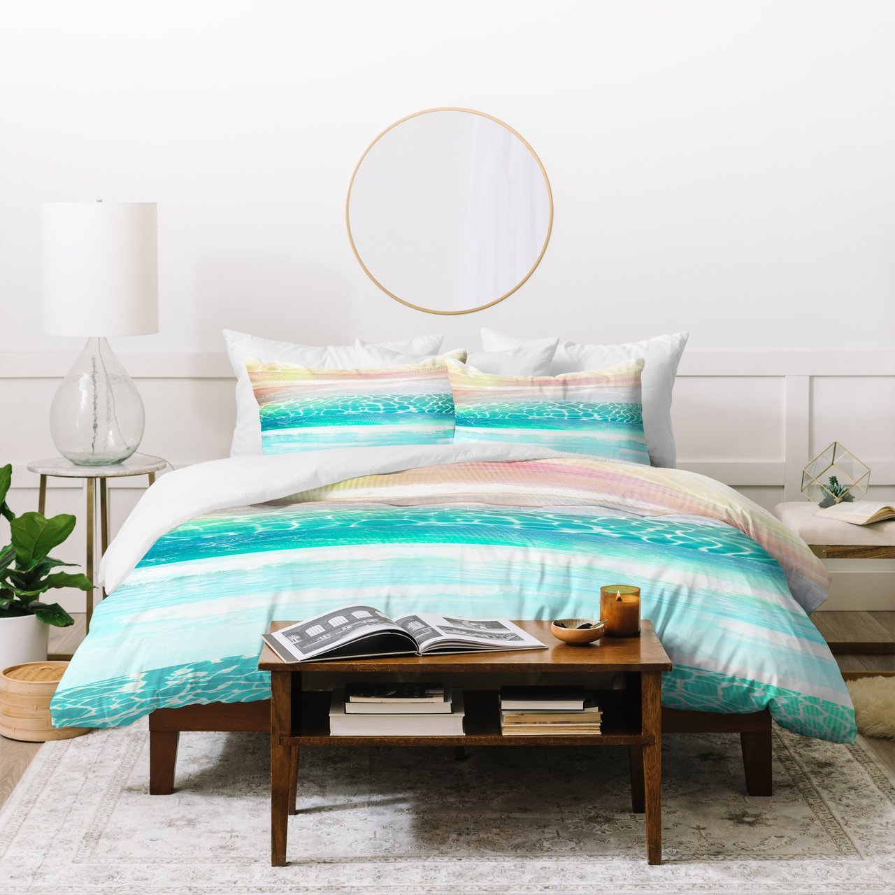 Iveta Abolina By The Poolside I Duvet Cover