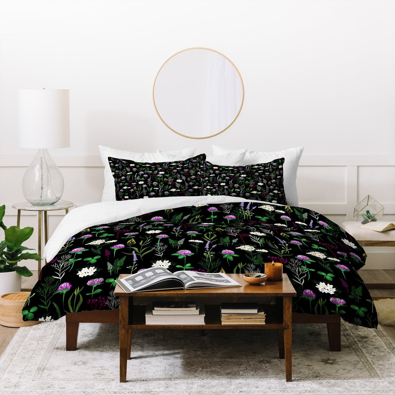 Iveta Abolina Clover Fields Duvet Cover