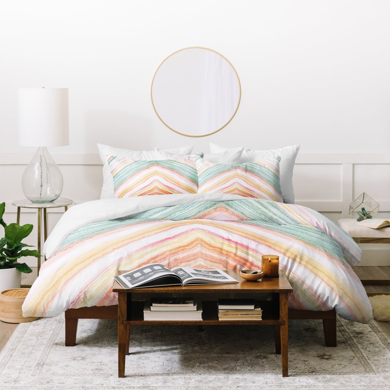 Iveta Abolina Desert Matcha Duvet Cover Bedding Sets