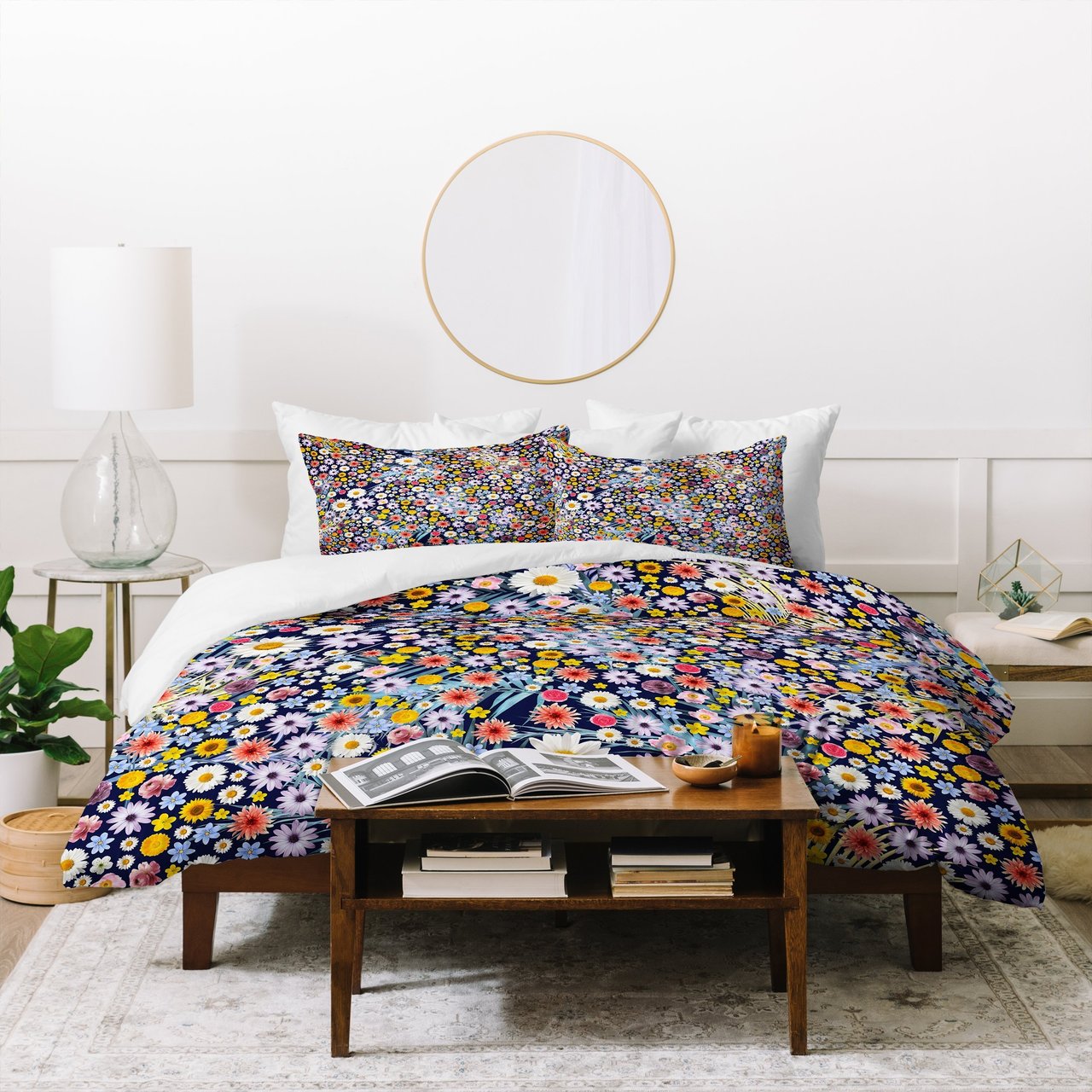 Iveta Abolina Flower Power II Duvet Cover