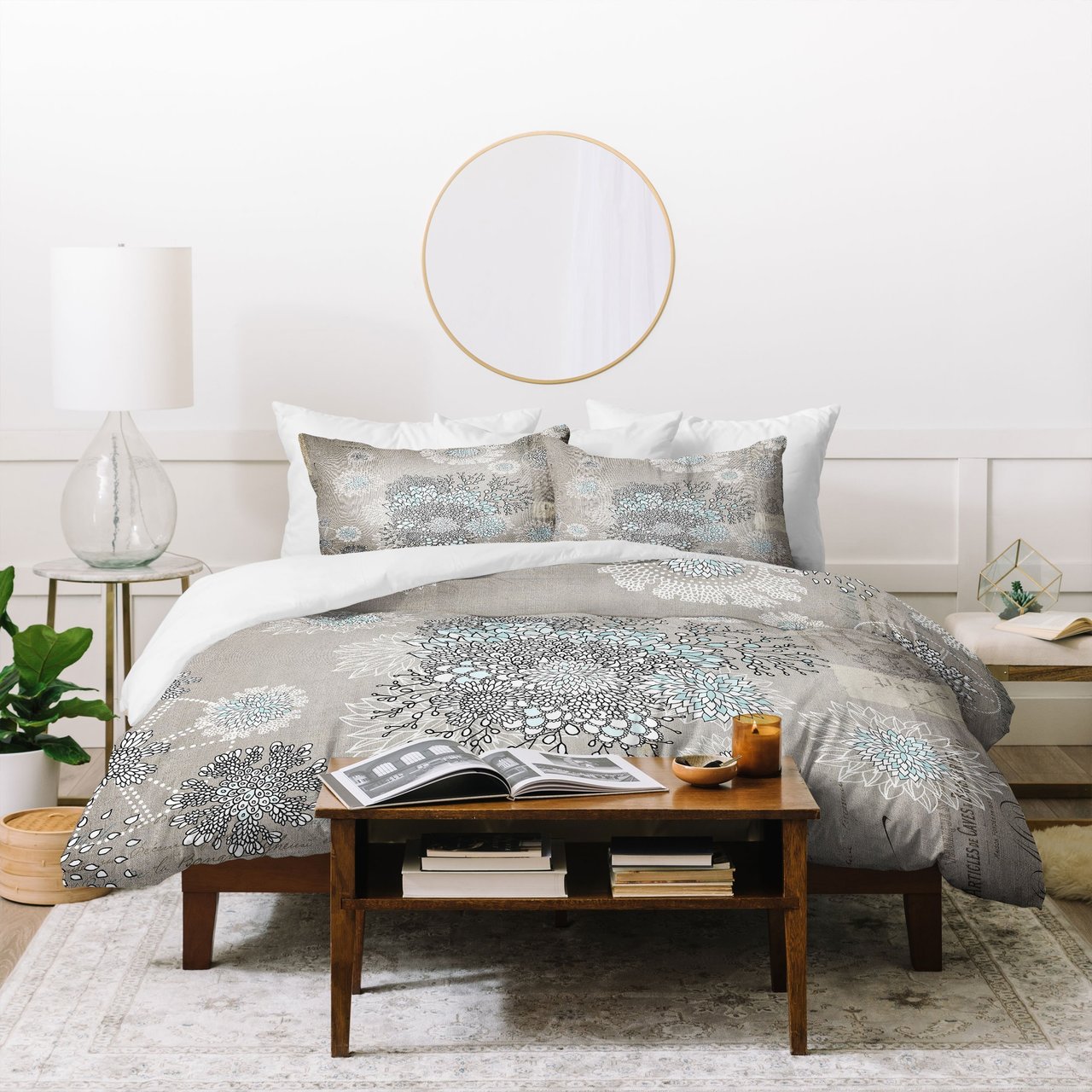 Iveta Abolina French Blue Duvet Cover