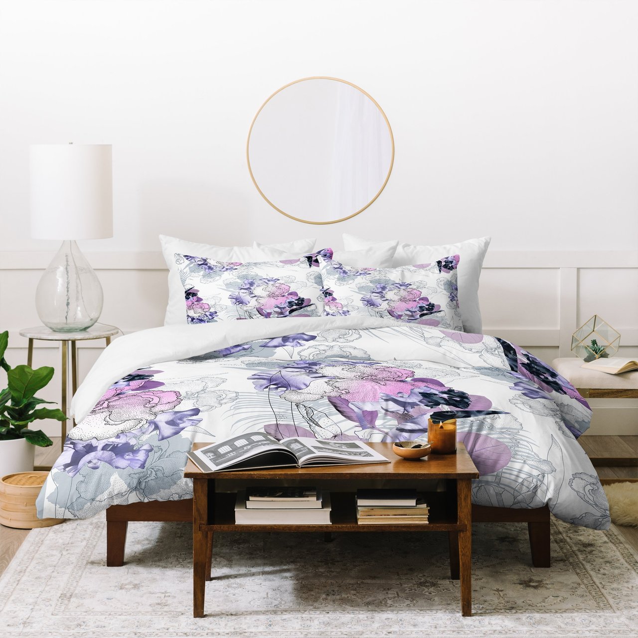 Iveta Abolina Iris Garden Duvet Cover