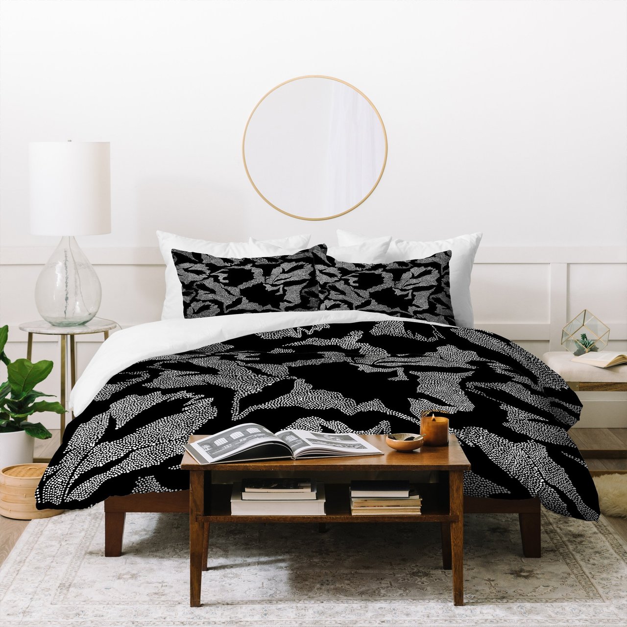 Iveta Abolina La Jardin Noir II Duvet Cover