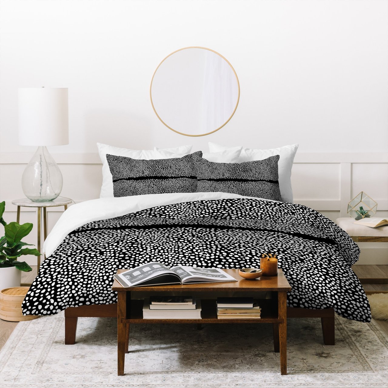 Iveta Abolina La Jardin Noir V Duvet Cover