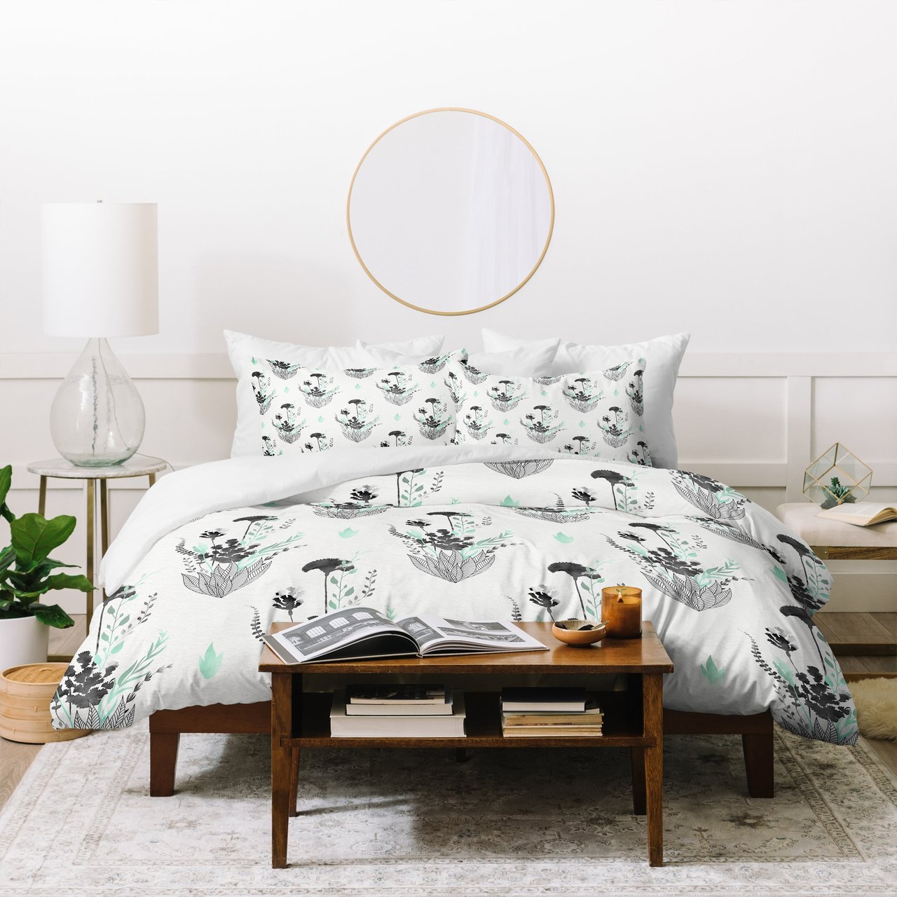 Iveta Abolina Mint Tea Duvet Cover
