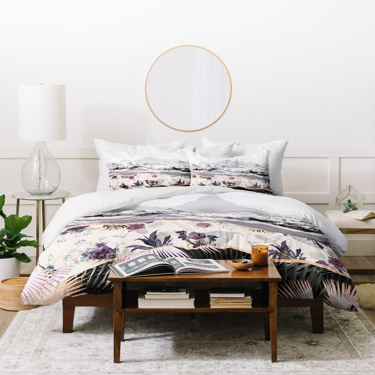 Iveta Abolina Mountainside jungle II Duvet Cover