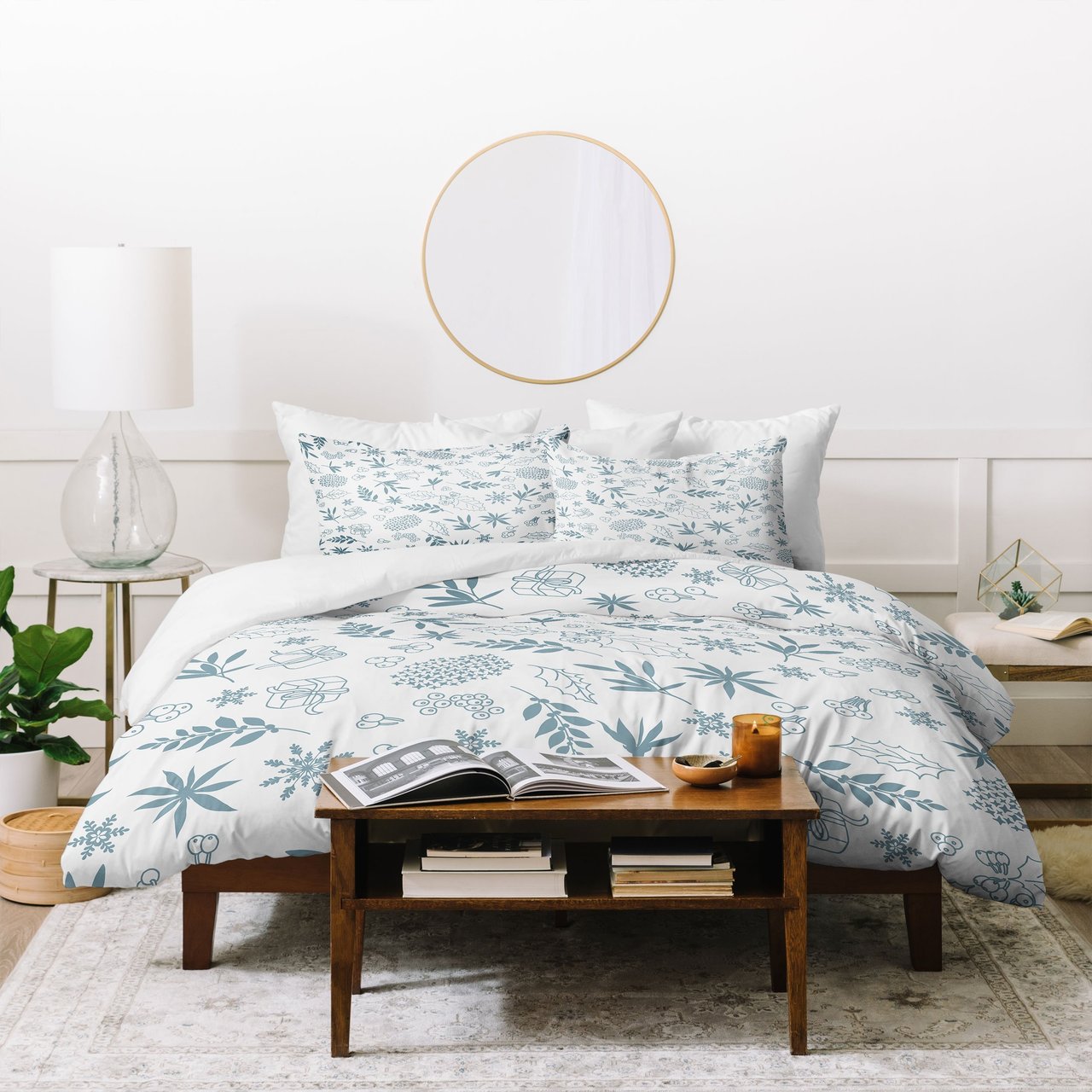 Iveta Abolina Oslo Winter Frost Duvet Cover