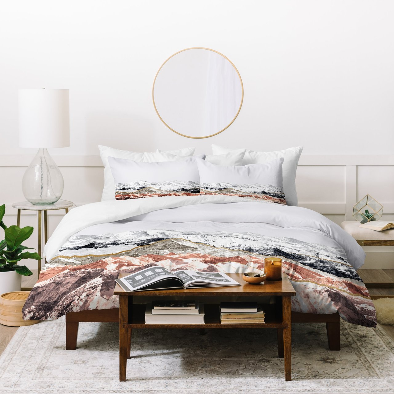 Iveta Abolina Pastel Mountains I Duvet Cover Bedding Sets