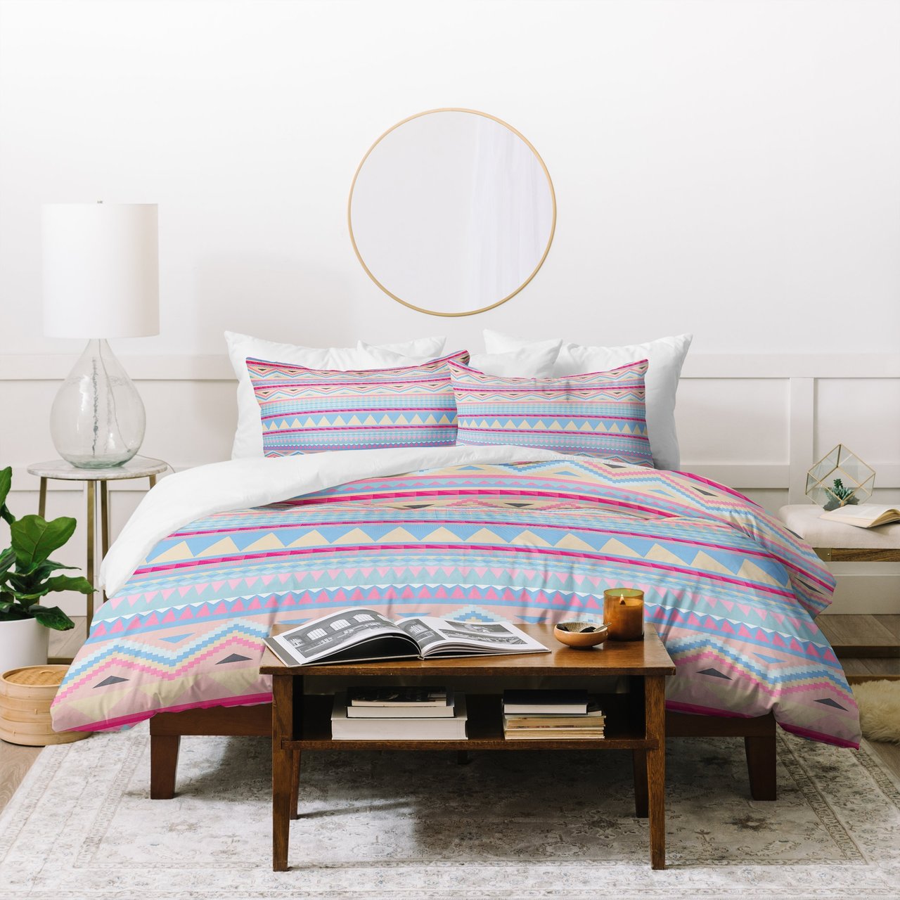 Iveta Abolina Pastel Navajo Duvet Cover