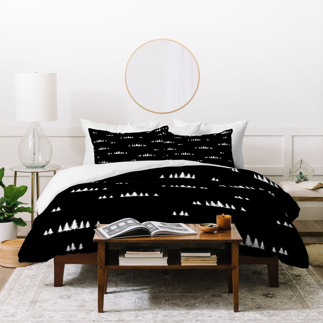 Iveta Abolina Pine Tree Garden Duvet Cover
