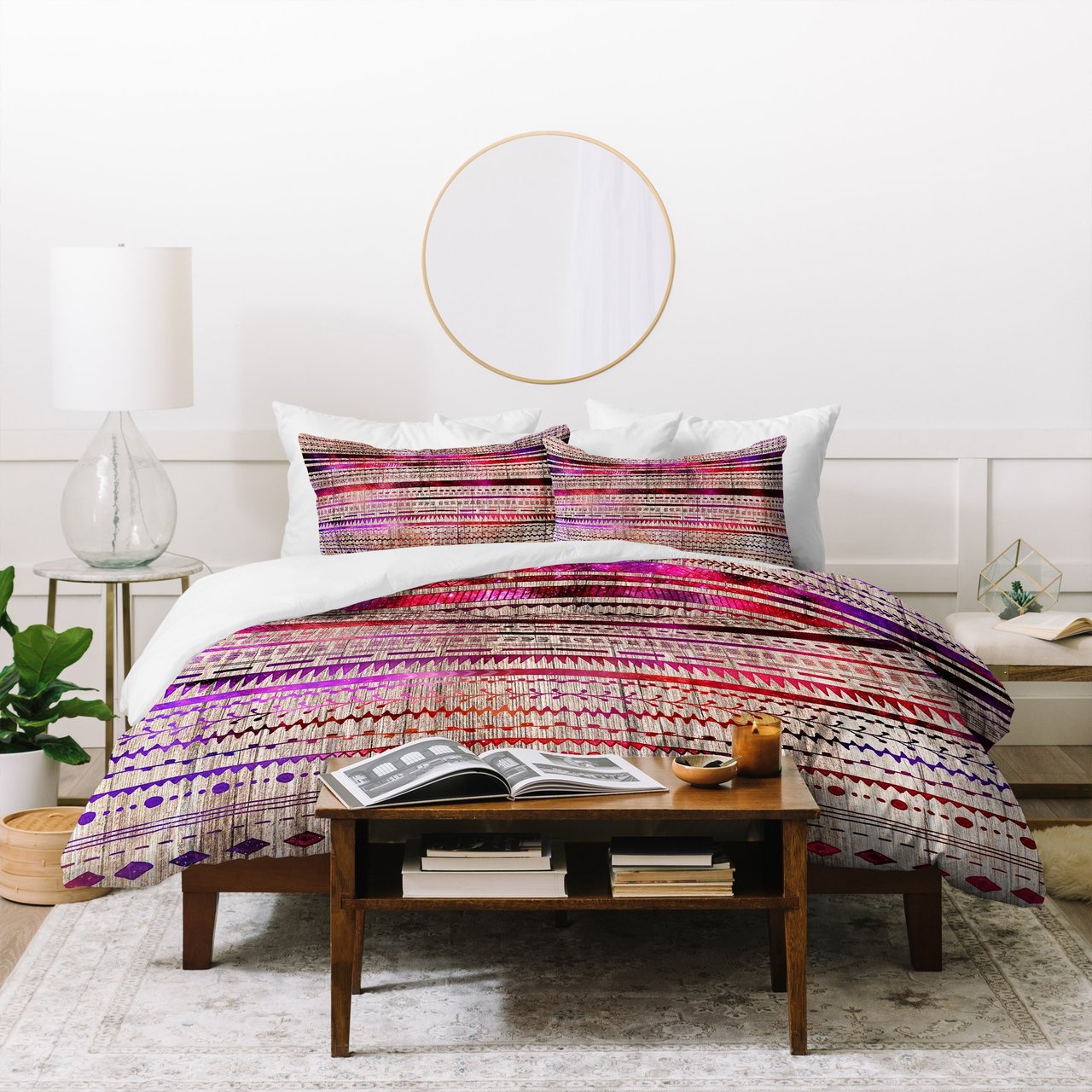 Iveta Abolina Purple Nebula Duvet Cover