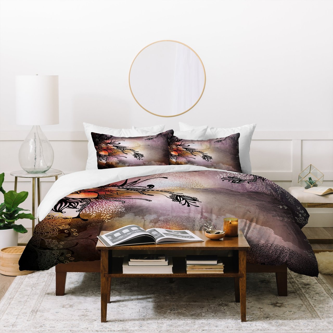 Iveta Abolina Purple Rain Duvet Cover Bedding Sets