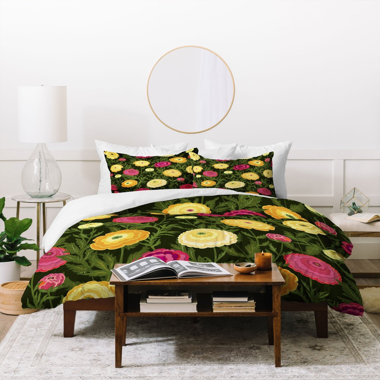 Iveta Abolina Ranunculus Love Duvet Cover