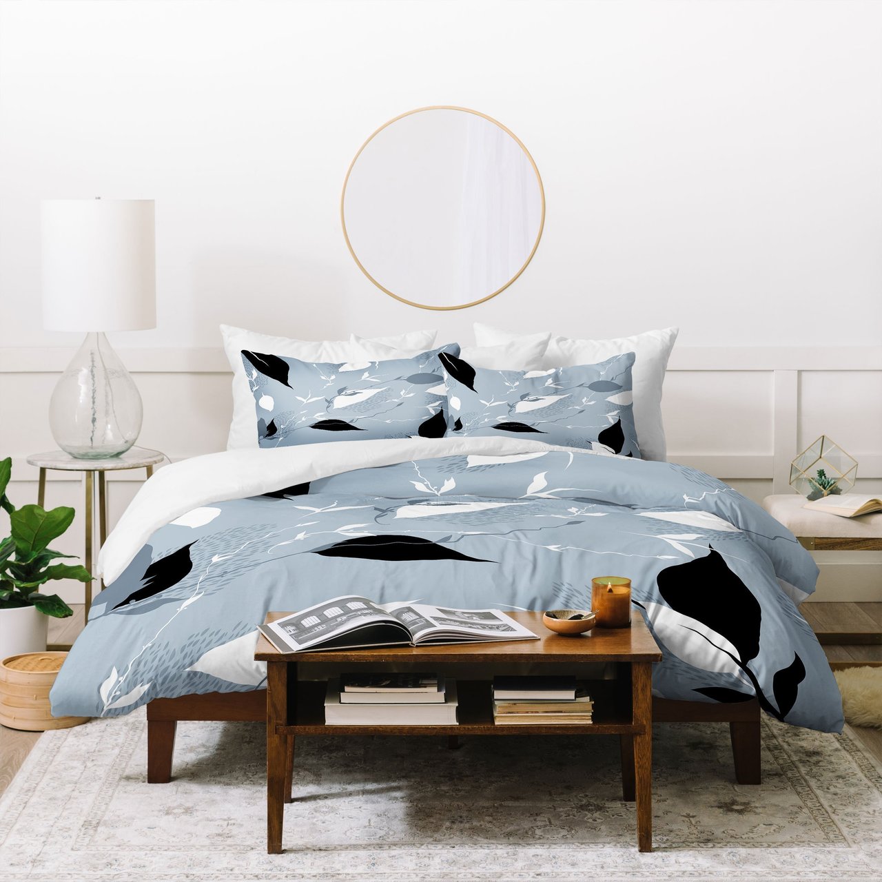 Iveta Abolina Scandi Ice Blue Duvet Cover