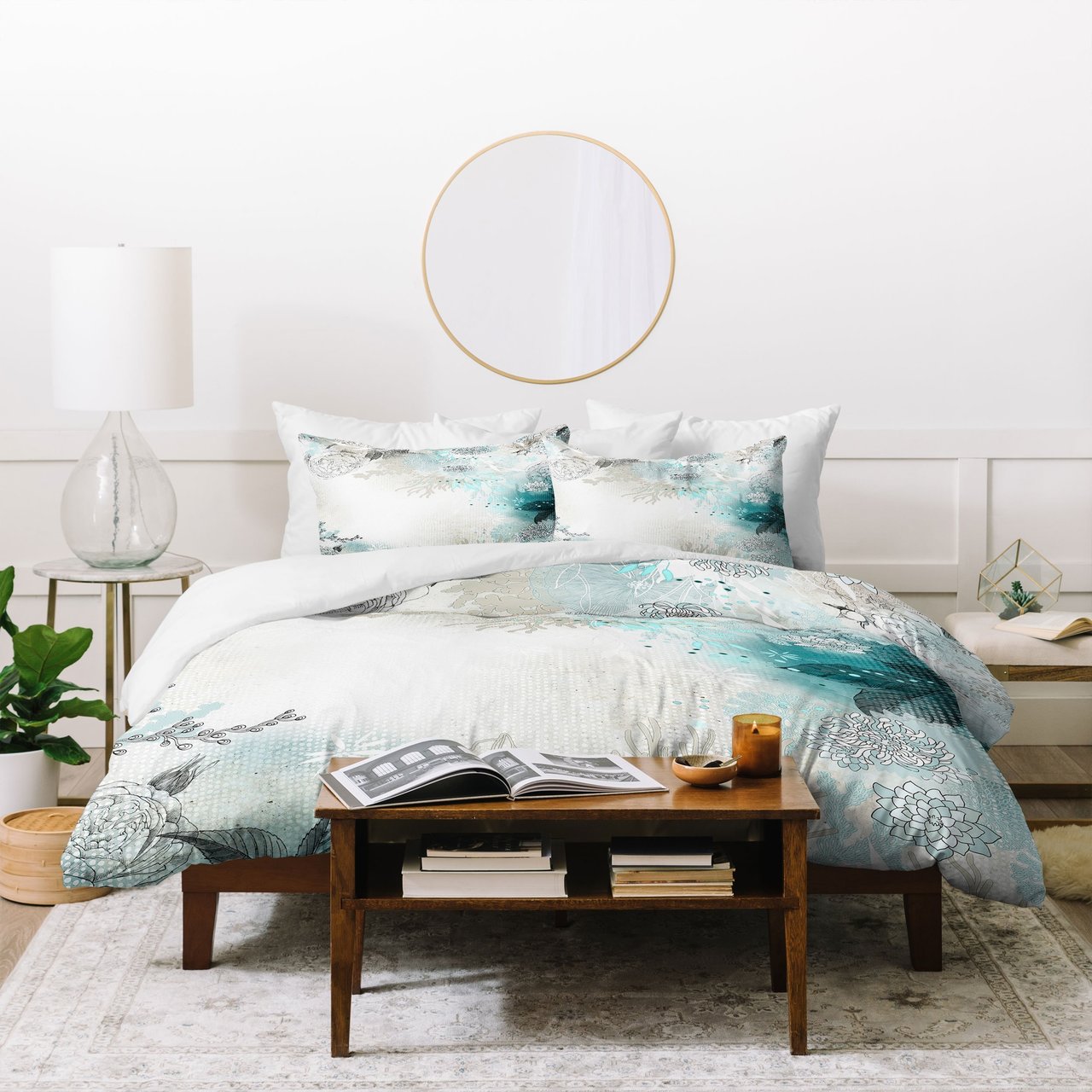 Iveta Abolina Seafoam Duvet Cover Bedding Sets