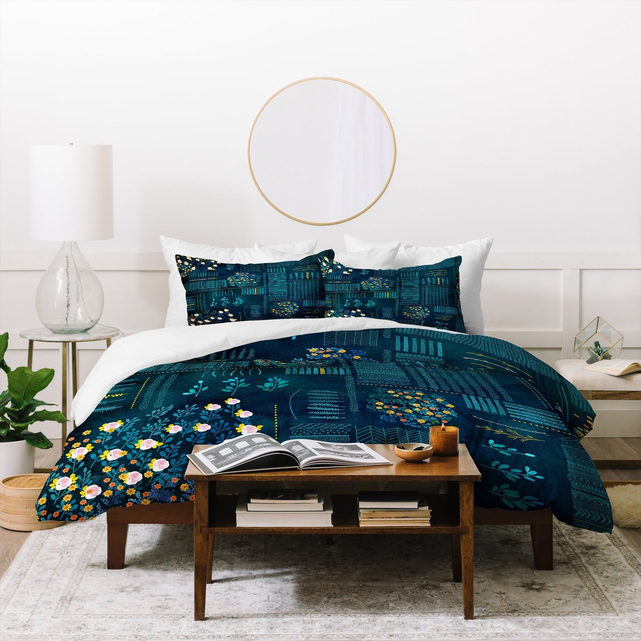 Iveta Abolina Smokey Fields Duvet Cover