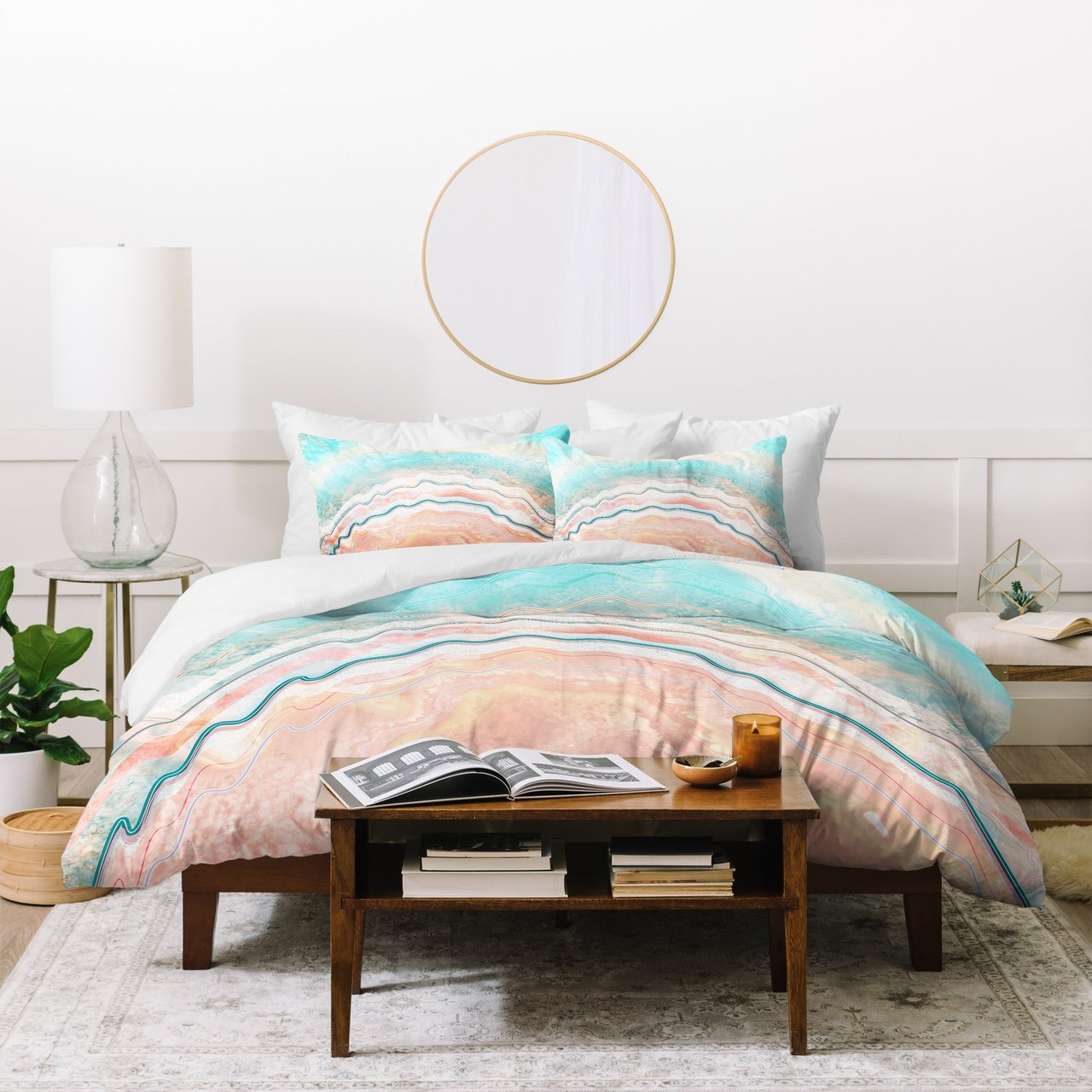 Iveta Abolina Spring Oyster Duvet Cover